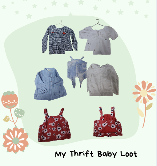 Preloved set of branded girls tops (2-4 years)